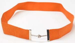 Hermès belt with horse bit style fastening, size 40