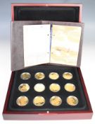 Royal Mint Golden History of Powered Flight limited edition (of 10,000) set of 12 Solomon Islands