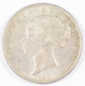 1880 Queen Victoria halfcrown