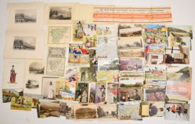 [Wales] Over 200 Welsh postcards, mostly Edwardian, and largely humorous and topographical with