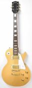 Grant Les Paul style electric guitar in Gold Top finish with rosewood fretboard, pearlescent