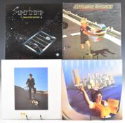 Six Prog Rock / Rock LPs comprising Pink Floyd Wish You Were Here with HTM in the runout (mastered