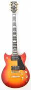 Yamaha SG 2000 electric guitar in cherry sunburst finish with ebony fretboard, pearlescent inlays