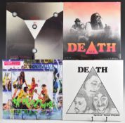 Collection of ten Punk / Grunge / New Wave / Hard Rock LPs comprising Cumgirl8, three Death,