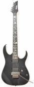 Ibanez J-Custom RG Series electric guitar in black onyx finish with rosewood fretboard,