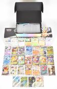 Approximately two thousand Pokémon cards from Scarlet & Violet, Obsidian Flames, Paladea Evolved,