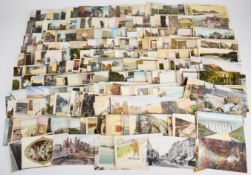 [Wales and Ireland] Approximately six hundred postcards, Edwardian or later, topographical and