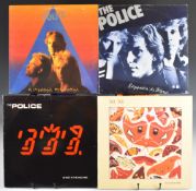Approximately sixty four Rock / Pop / Post Punk and other LPs including Talk Talk, three Police, two
