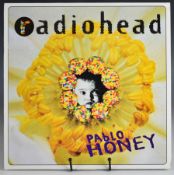 Radiohead Pablo Honey (PCS 7360) UK first press LP with white Parlophone labels, deadwax matrix