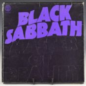 Black Sabbath Master of Reality (Vertigo 6360 050) LP complete with Poster. 'Swirl' label and