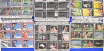 Three Gerry Anderson related trading card sets comprising Thunderbirds, Captain Scarlet and UFO,
