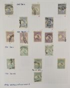 Australia stamps in Viscount spring back album with detailed study of Roos and Heads including