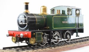 5 inch gauge Simplex 0-6-0 live steam tank locomotive Mary Jane built by John 