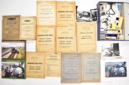 Christopher Tanous archive of railway slides and cine films on which were based the books