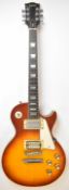 Greco Custom Les Paul style electric guitar in honey sunburst finish with rosewood fretboard,