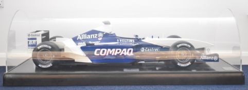 Formula One (F1) limited edition large promotional detailed scale model of the Williams F1 BMW