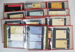 Collection of USA postal stationery in eight albums 1870s to mid 20th century, together with a