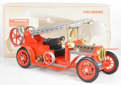 Mamod FE1 live steam model fire engine with reversing single oscillating cylinder and ladder to top,