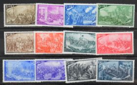 Italy stamps 1948 Centenary of Revolution set MM, SG706-717 catalogue value £550