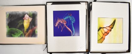 Betty Billingham AFIAP, FDRS, LRPS, two series of photographs mounted on card and titled 'Candle