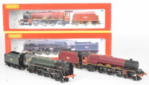Two Hornby 00 gauge model railway locomotives comprising Princess Class 'Arthur of Connaught' BR 4-