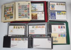 Collection in three albums of RAF Escaping Society covers, mostly signed by crew, also three volumes