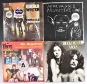 Collection of twenty six Rock and Pop LPs including Buckingham Nicks (UK Polydor 2391-093) no rights