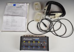 Phil Collins / Genesis related studio equipment comprising a Studiomaster Diamond Compact Mixer