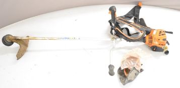 STIHL FS70 C petrol strimmer and harness