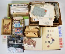 World accumulation of stamps and covers including collection of Netherlands stamps and first day