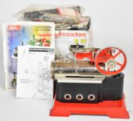 Wilesco D14 live steam stationary engine with single slip eccentric cylinder, in original box