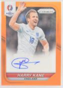 Panini Prizm Euro 2016 Harry Kane autograph/signature football trading card, S-HK, orange variant,