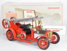 Mamod FE1 live steam model fire engine with reversing single oscillating cylinder and ladder to top,