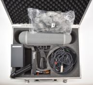 Neumann RSM191 A-S professional stereo shotgun microphone together with MTX 191A matrix amplifier