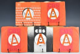 Five CBS UK promos of Northern Soul and Mod interest comprising The O'Jays Love Train (S CBS