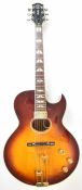 Electra 'Howard Roberts' Gibson style archtop acoustic jazz guitar in sunburst finish with