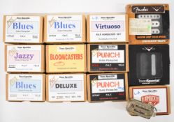 Fourteen electric guitar single coil and humbucker pickup sets suited to Stratocaster, Telecaster