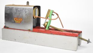 Mamod live steam marine plant with single oscillating cylinder driving a propeller