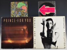 Collection of eleven Prince / Prince and the Revolution records comprising four LPs 1999, For You,