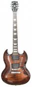 Gibson SG Limited Edition 'Autumn Burst' electric guitar in walnut finish with rosewood fretboard,