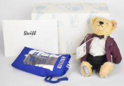 Steiff for Danbury Mint Doctor Who 50th Anniversary Teddy bear, 664571, limited edition 129/5000
