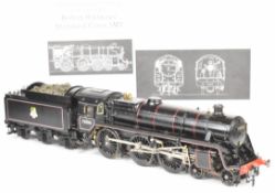 Aster British Railways 5MT gauge 1 meths fired live steam 4-6-0 tender locomotive with copper