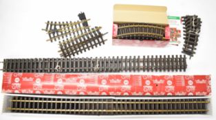 LGB 45mm or G gauge garden railway track comprising a pack of six 1.2m straights, two further 1.2m