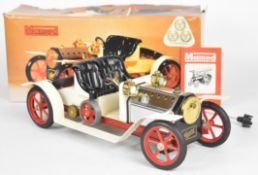 Mamod SA1 roadster live steam car with reversing single oscillating cylinder, length 40cm, in