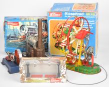 Wilesco D5 live steam engine in construction set box, together with an M78 Ferris wheel in