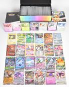 Approximately two thousand Pokémon cards from Scarlet & Violet, Obsidian Flames, Paladea Evolved,