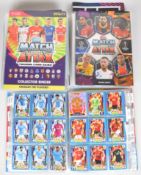 Topps Match Attax football trading cards comprising complete or near complete base sets from 2016-