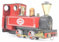 Mamod live steam 32mm gauge 0-4-0 tank locomotive with twin oscillating cylinders and reversing