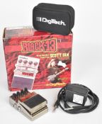 DigiTech Black-13 distortion guitar pedal, Artist Series, Scott Ian of Anthrax, in original box with