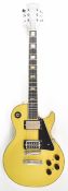 Antoria Les Paul style electric guitar in Gold Top or similar finish with rosewood fretboard,
